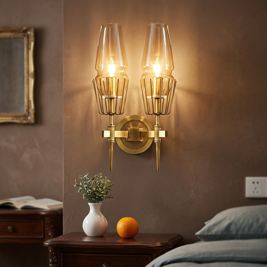 The Cage Candle Wall Light