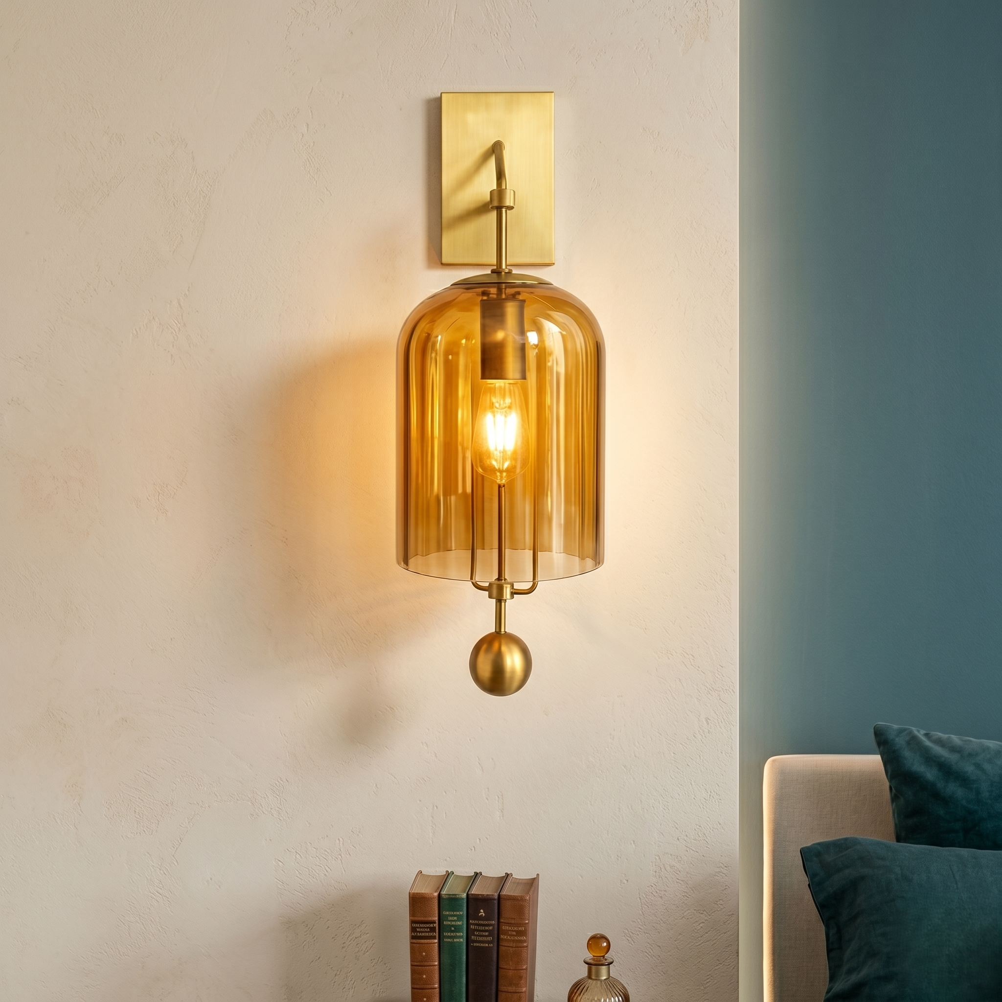 The Solstice Fluted Wall Light – divora luxury lighting decor