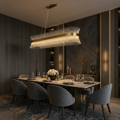 Celestial Bloom Dining Chandelier