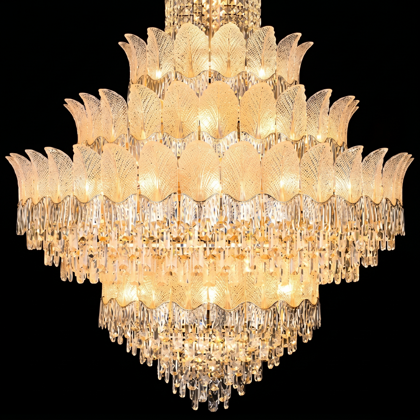 Royale Tiered Crystal Chandelier