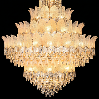 Royale Tiered Crystal Chandelier