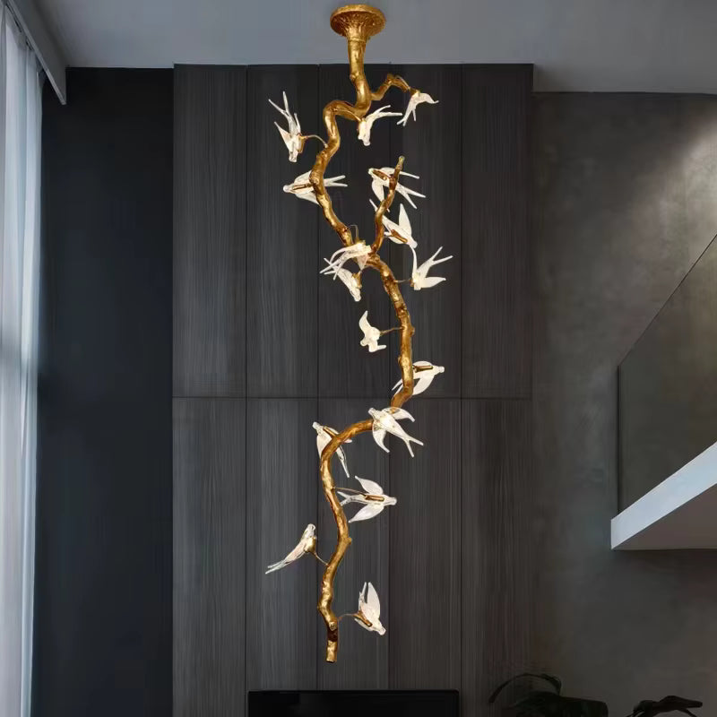The Aviora Vine Blossom Chandelier