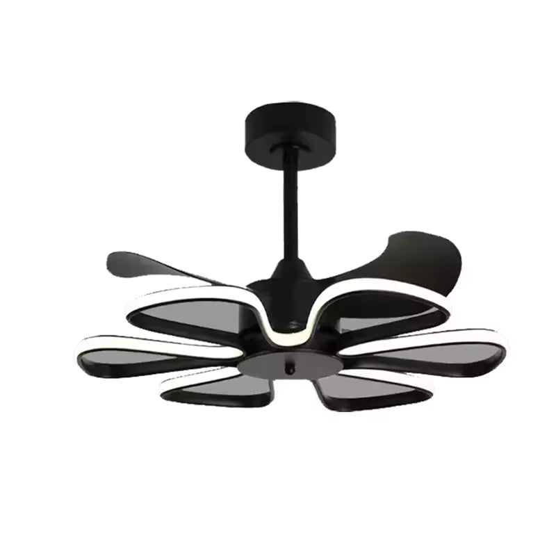 Aero Lotus Modern Chandelier Fan