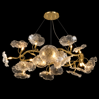 Orchid Ginkgo Bloom Chandelier