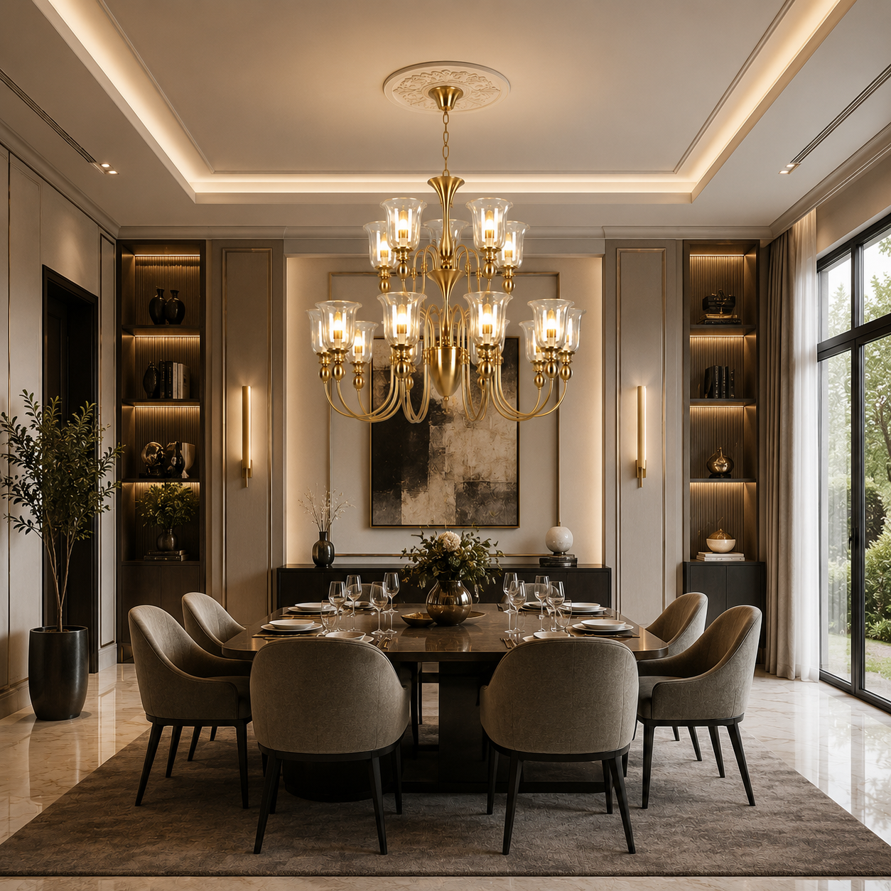 The Valerie Antique Chandelier