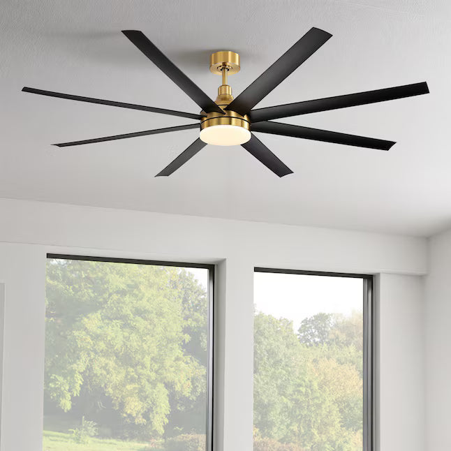 Luxury 8-Blade LED Ceiling Fan
