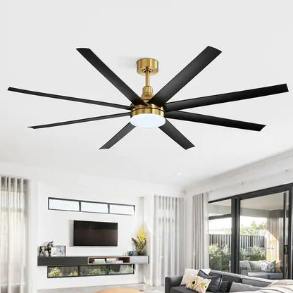Luxury 8-Blade LED Ceiling Fan
