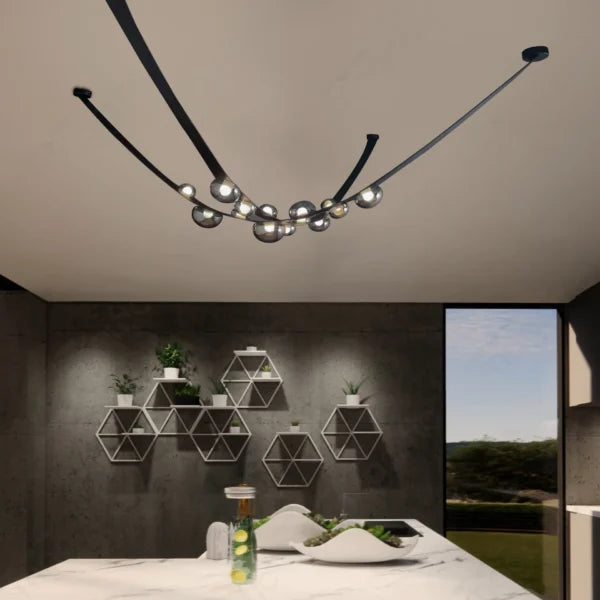 Eclipse Ribbon Chandelier