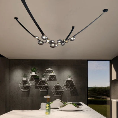 Eclipse Ribbon Chandelier