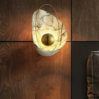 The Orb Luxury Marble Wall Light