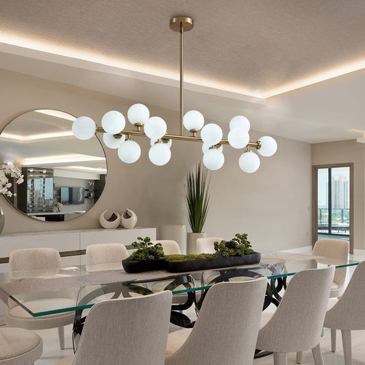 Milky Moon Dining Chandelier
