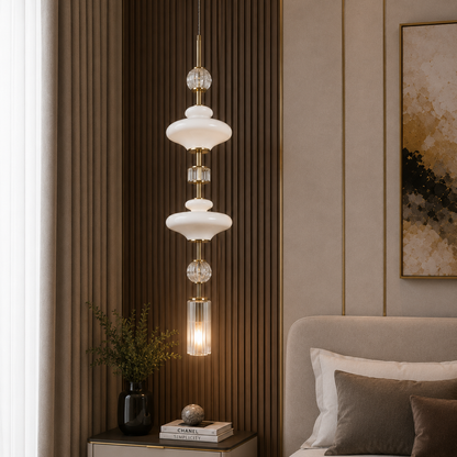 Noura Luxe Ceramic Glow Pendant