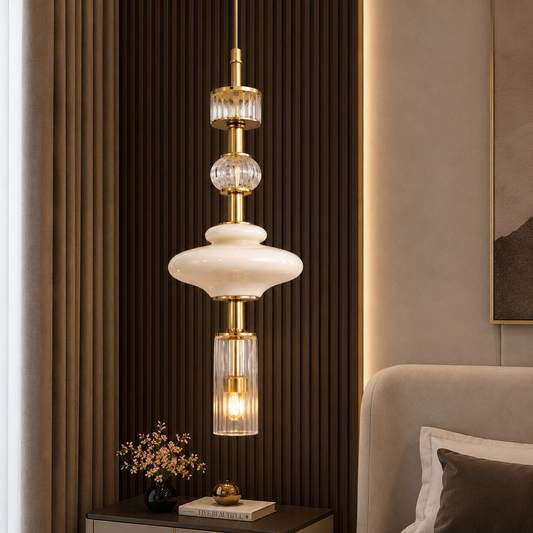 Noura Luxe Ceramic Glow Pendant