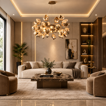 The Gilded Orchard Chandelier