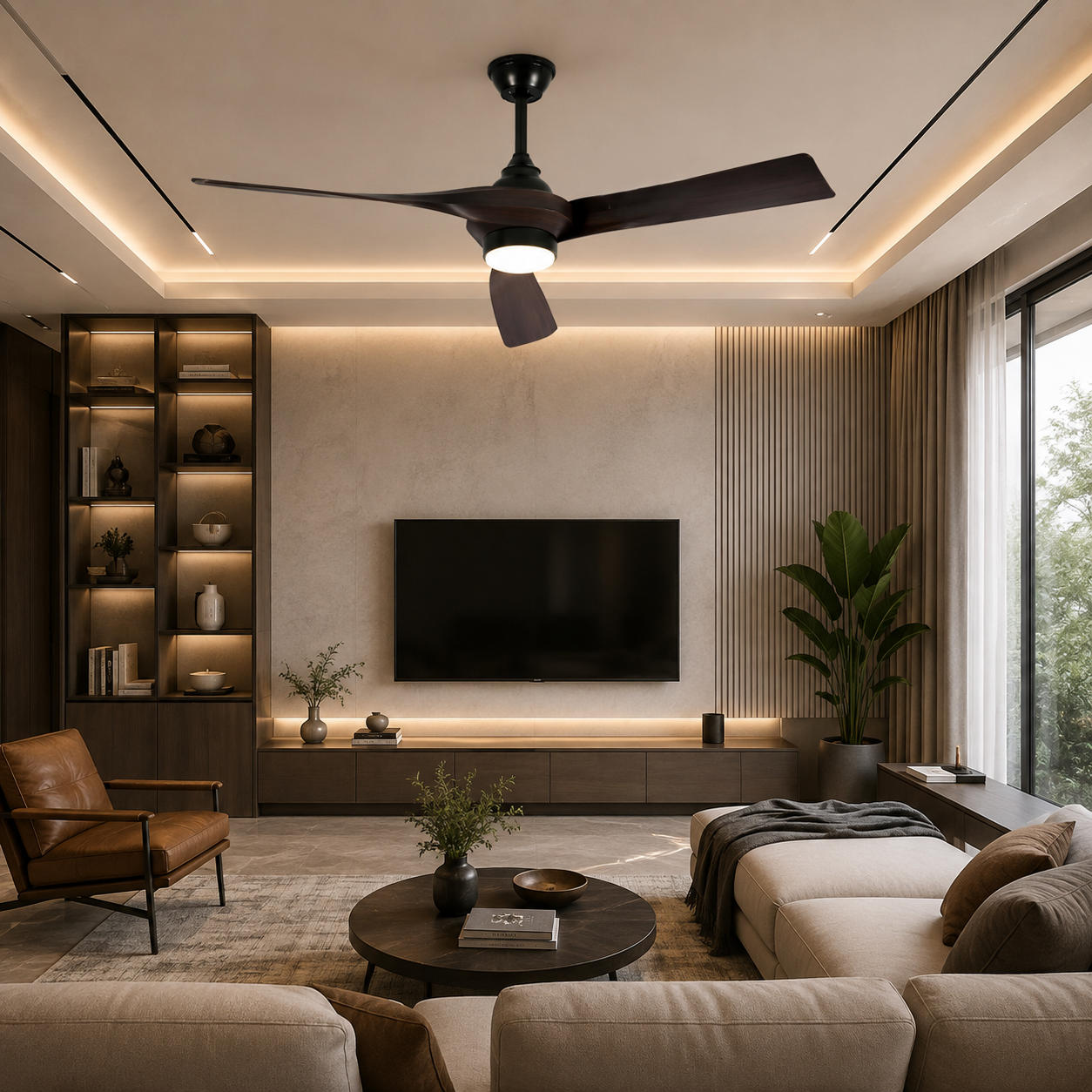 The Noirwood Aero Ceiling Fan