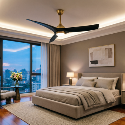 The Aureon Noir 52-Inch Fan