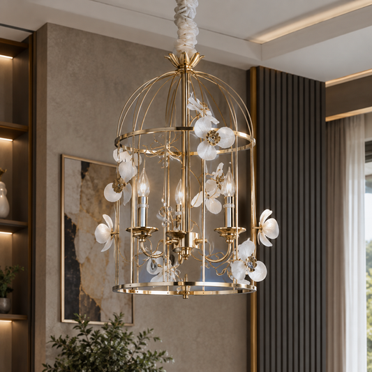 The Aviary Botanical Chandelier