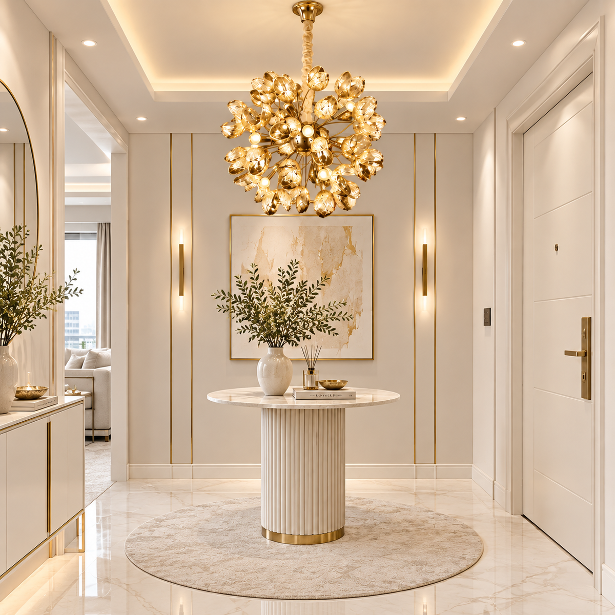 The Gilded Orchard Chandelier