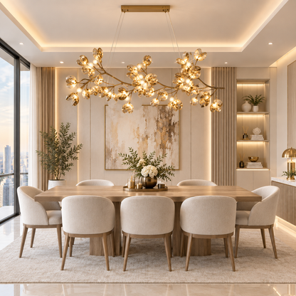 The Gilded Orchard Dining Chandelier