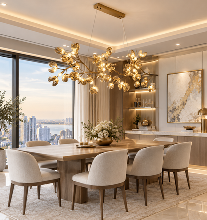 The Gilded Orchard Dining Chandelier