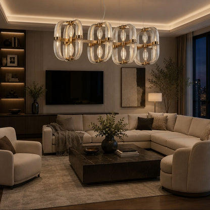 Infinity Glow Dining Chandelier