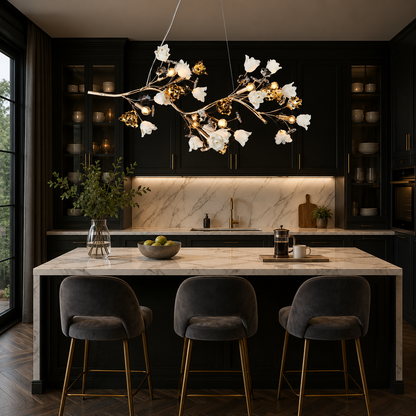 Rose Opulence Dining Chandelier