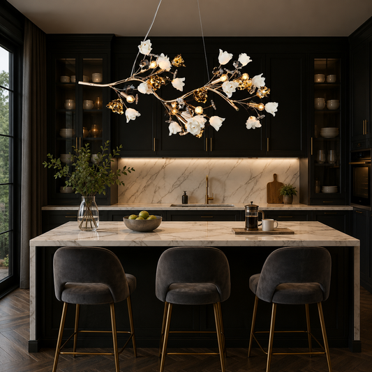 Rose Opulence Dining Chandelier