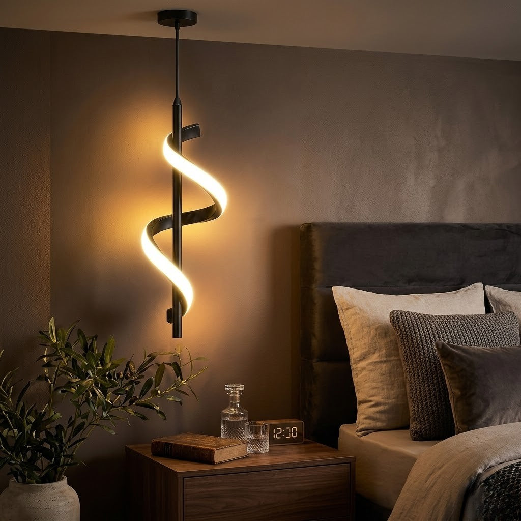 Spiral Glow Hanging Light