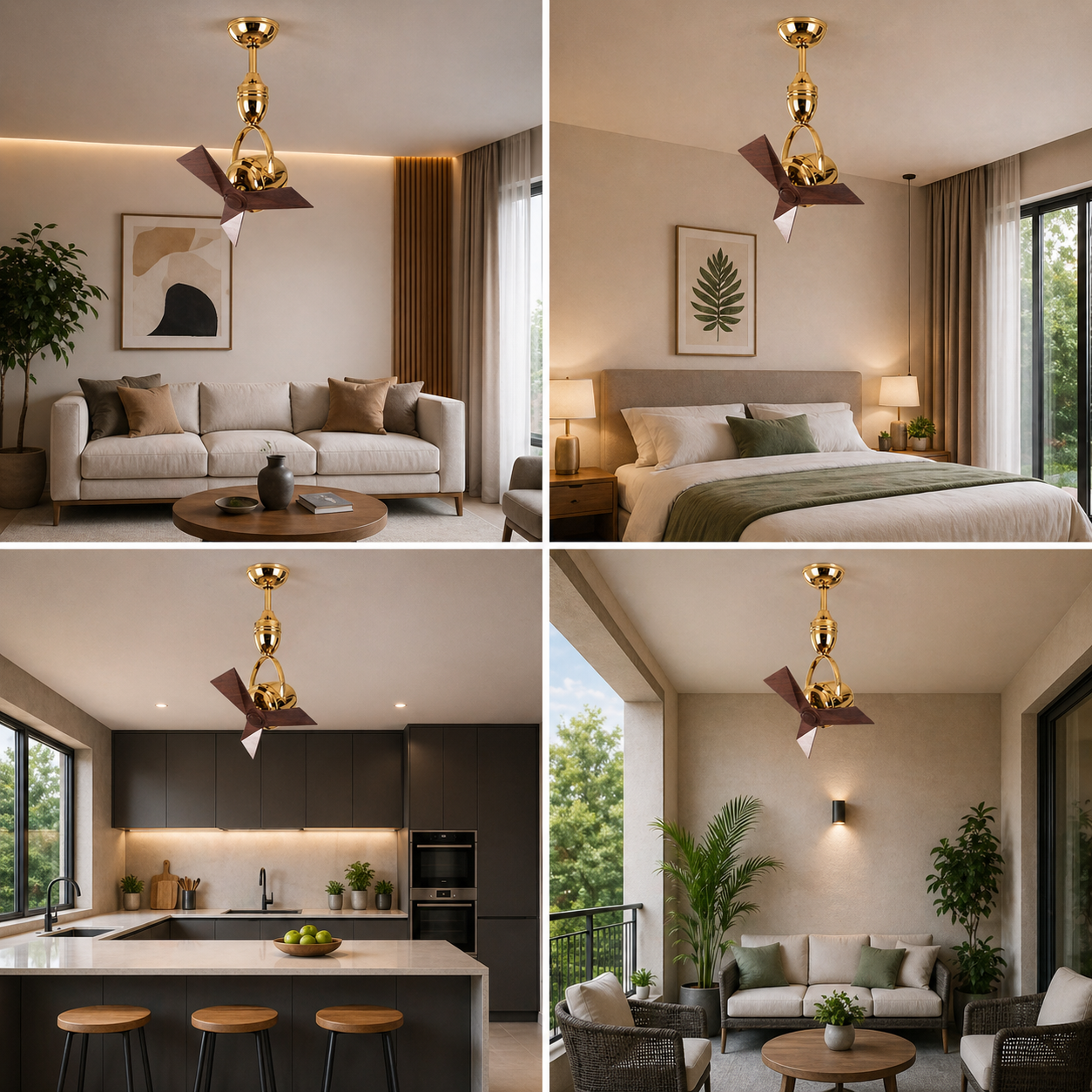 Aviator Dual-Axis Ceiling Fan