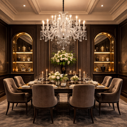Crystal Elegance Chandelier