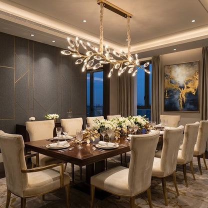 Grand Monarch Crystal Dining Chandelier