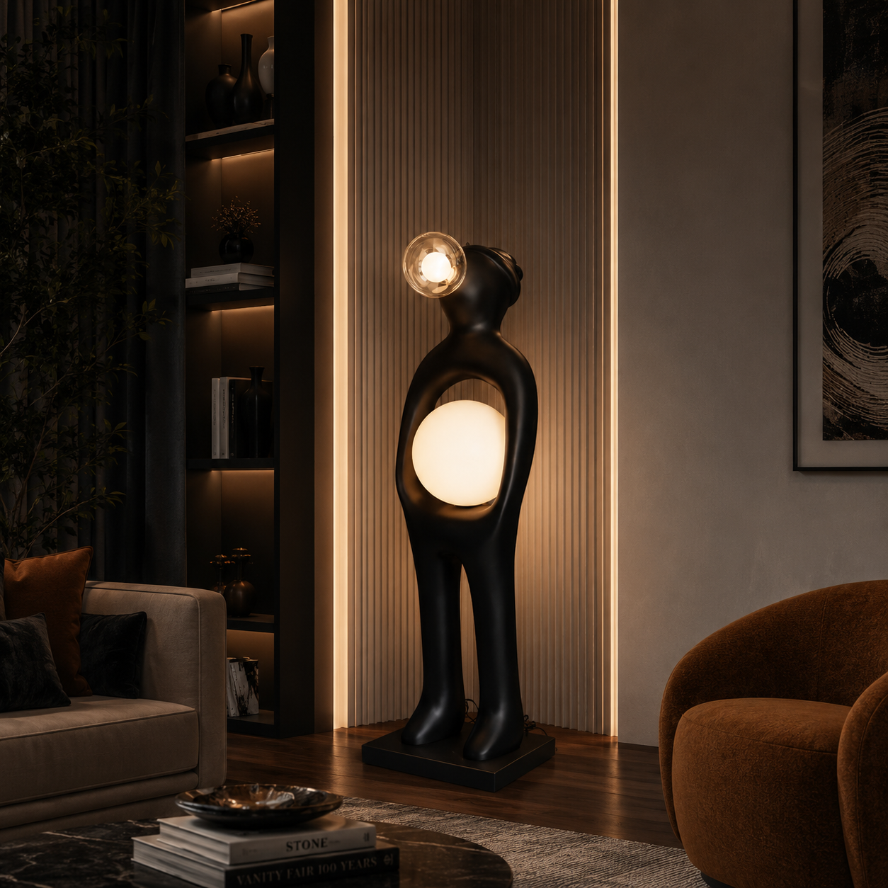 The Guardian of Light Sculpture