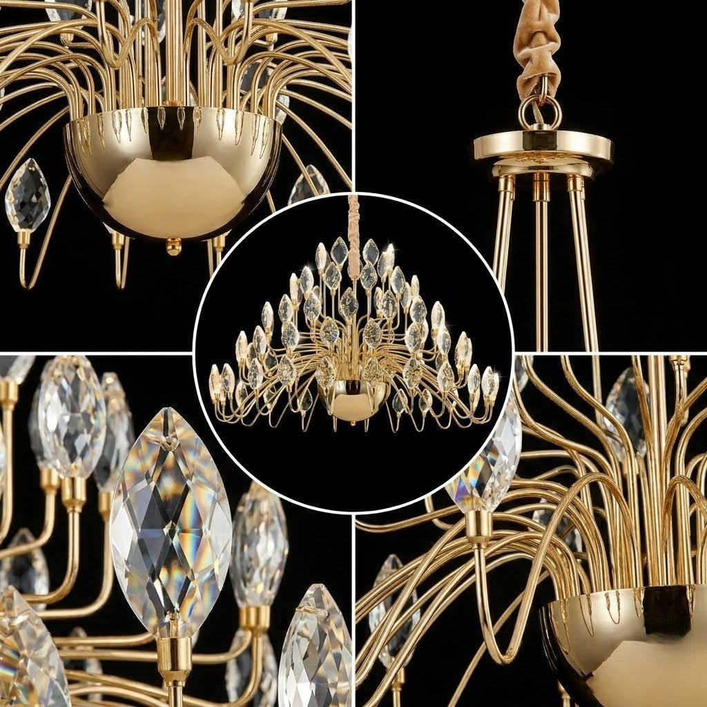 Grand Monarch Crystal Chandelier