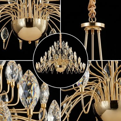 Grand Monarch Crystal Chandelier