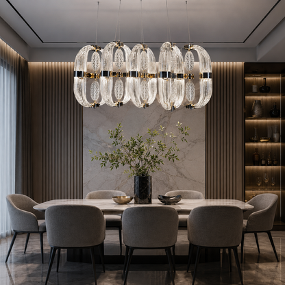 Infinity Glow Dining Chandelier