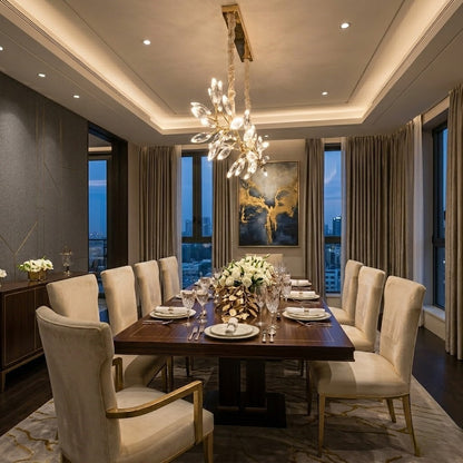 Grand Monarch Crystal Dining Chandelier