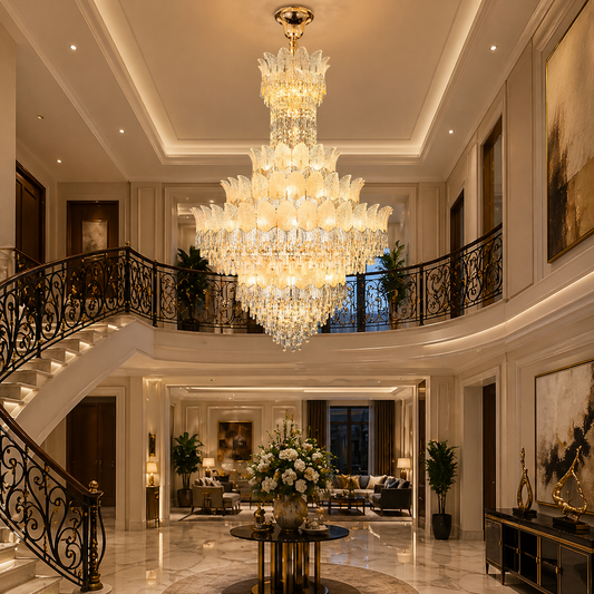 Royale Tiered Crystal Chandelier