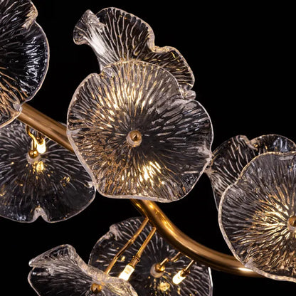 Orchid Ginkgo Bloom Dining Chandelier