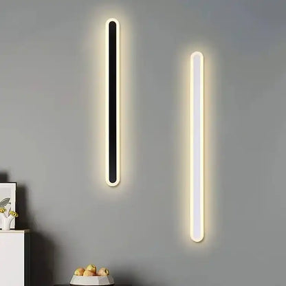 Minimalist Linear Stem Wall Light