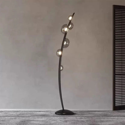 Eclipse Ribbon Floor Lamp LED Light Detail
