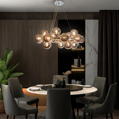 The Elysian Round Globe Chandelier