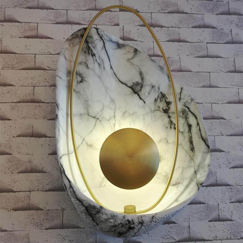 The Orb Luxury Marble Wall Light