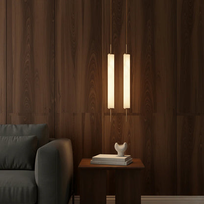 Linear Marble Glow Pendant