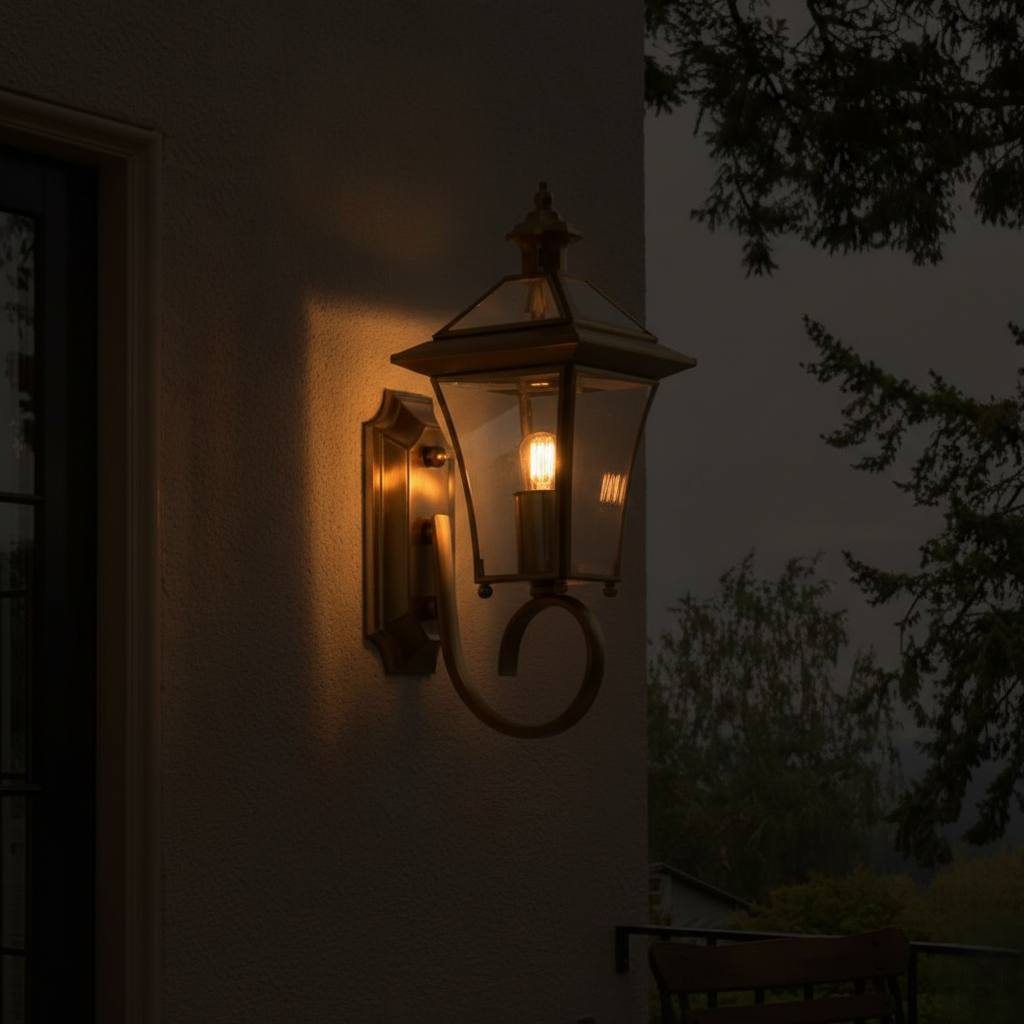 Luxe Entryway Outdoor wall Light