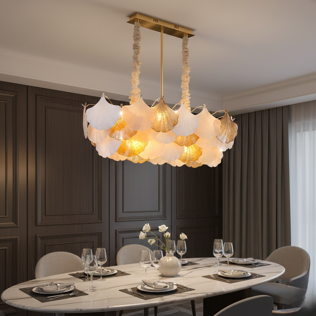Whispering Leaves Dining Chandelier