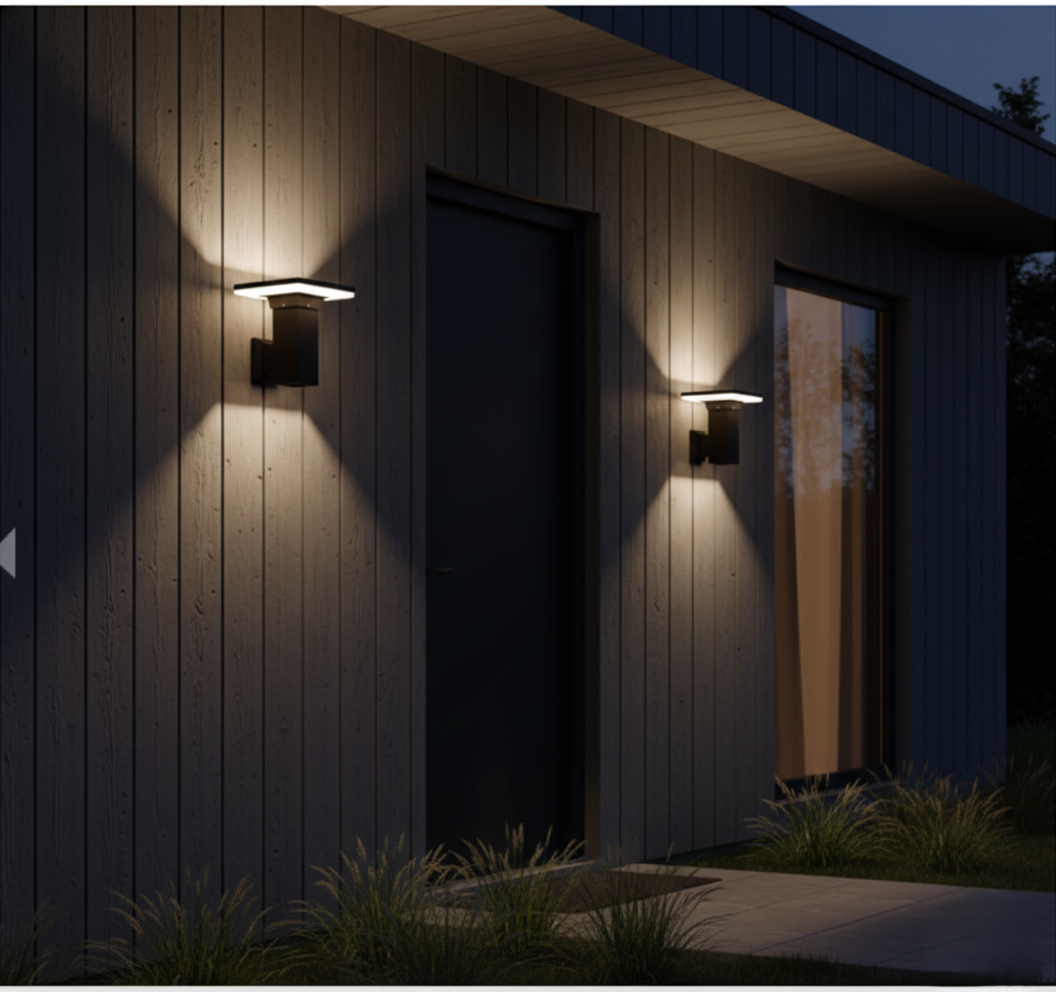 UP-Down Lamp Shape Outdoor Facade Light