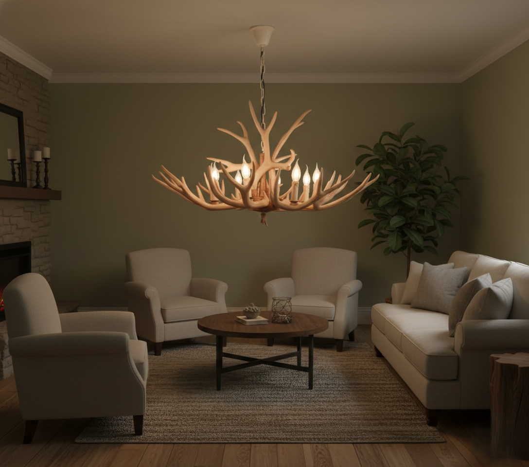 Antler Horn Chandelier