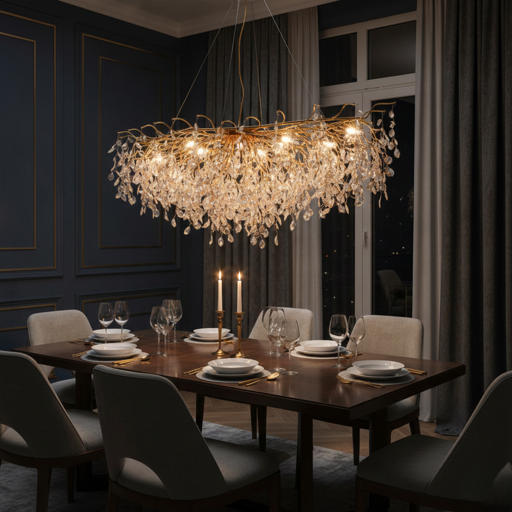 Twinkling Stars Dining Chandelier
