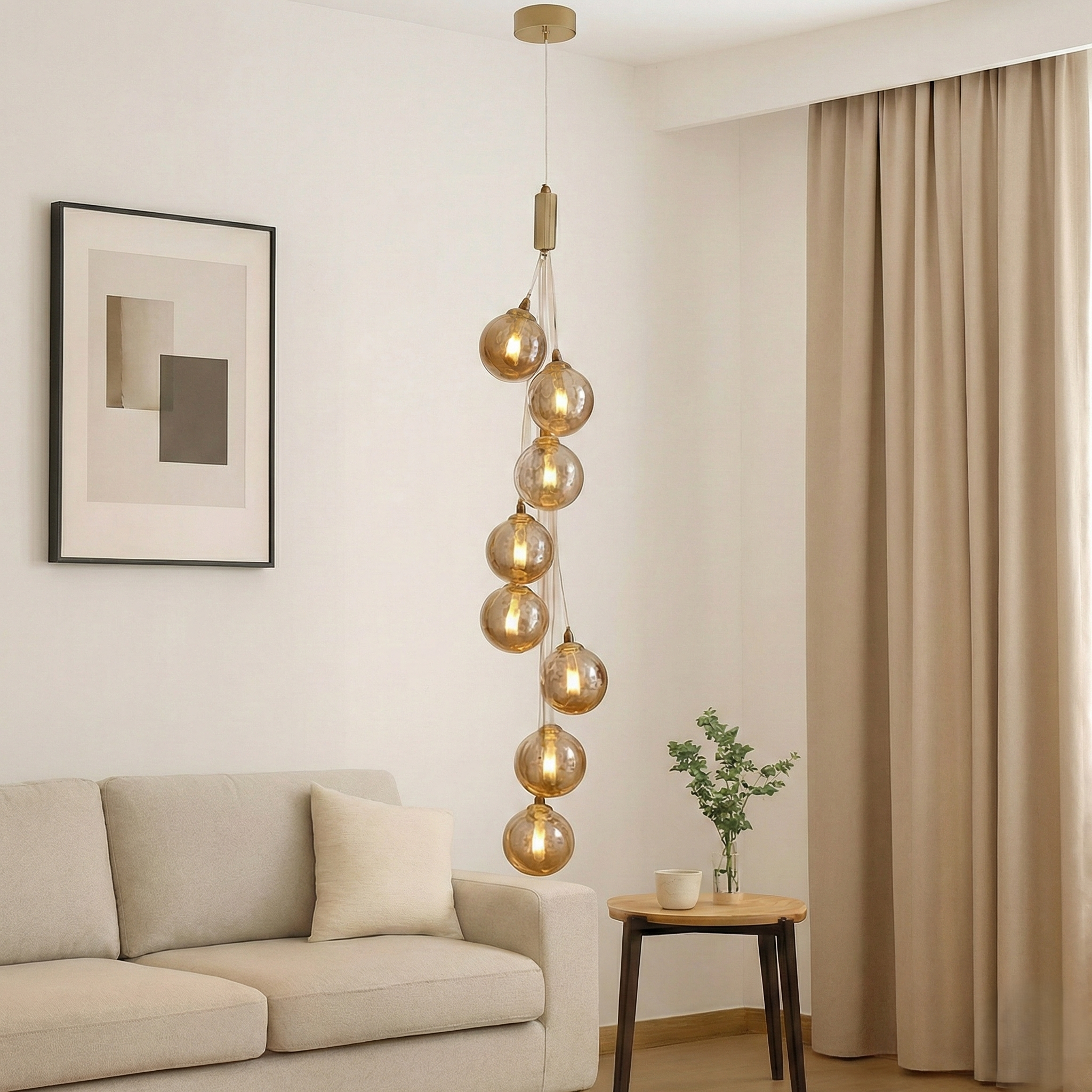 Flux Drops Hanging Light