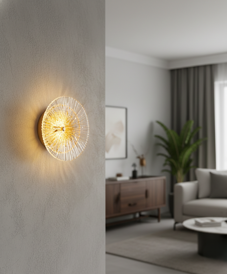 Sunburst Wall Scones